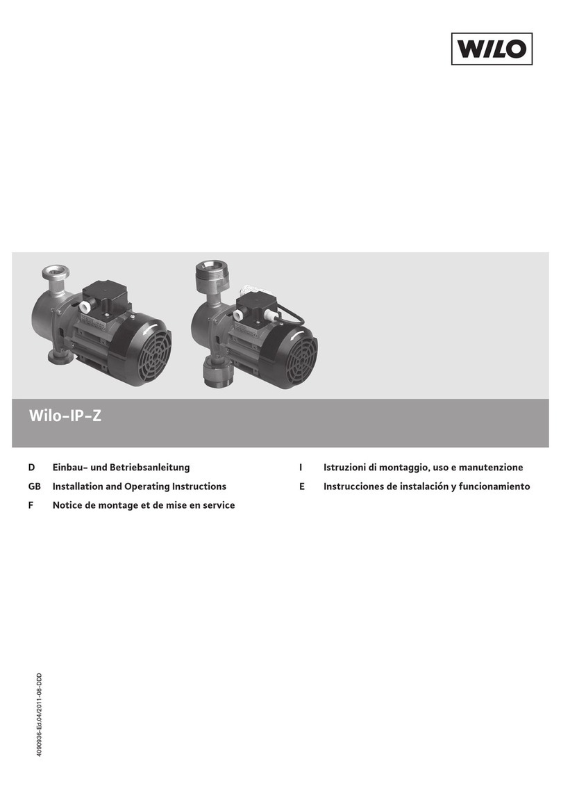 Wilo IP-Z 25/2 User manual