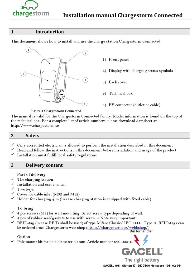 Chargestorm Connected installation manual