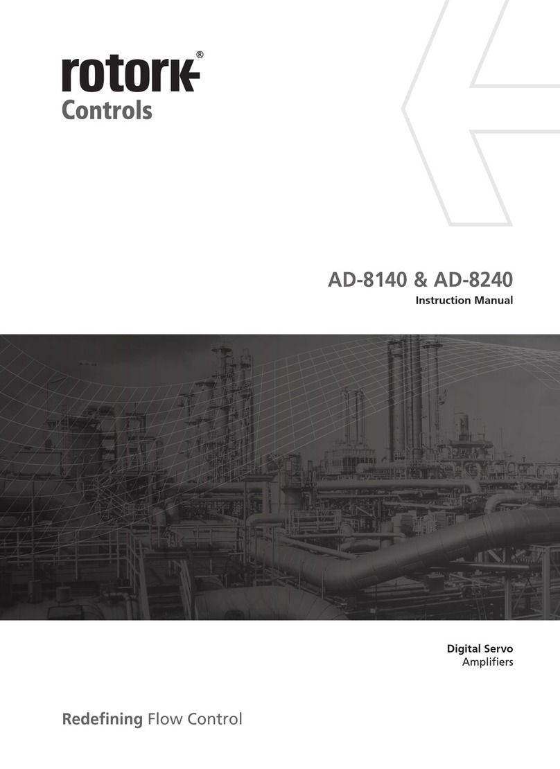 rotork AD-8240 instruction manual