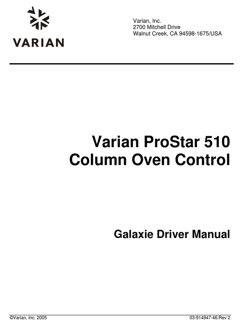 Varian ProStar 510 Release note
