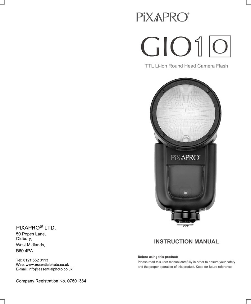 Pixapro GIO1 O instruction manual