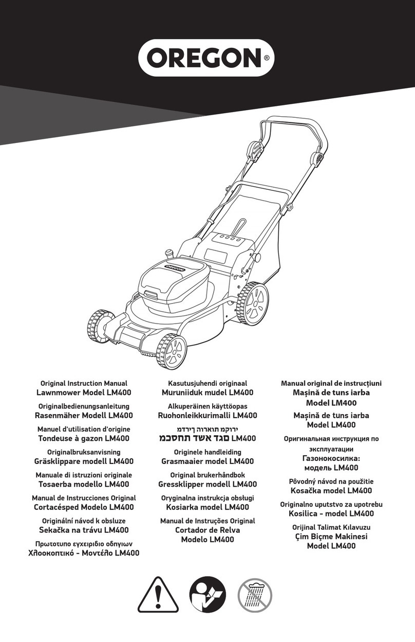 Oregon LM400 Original instruction manual