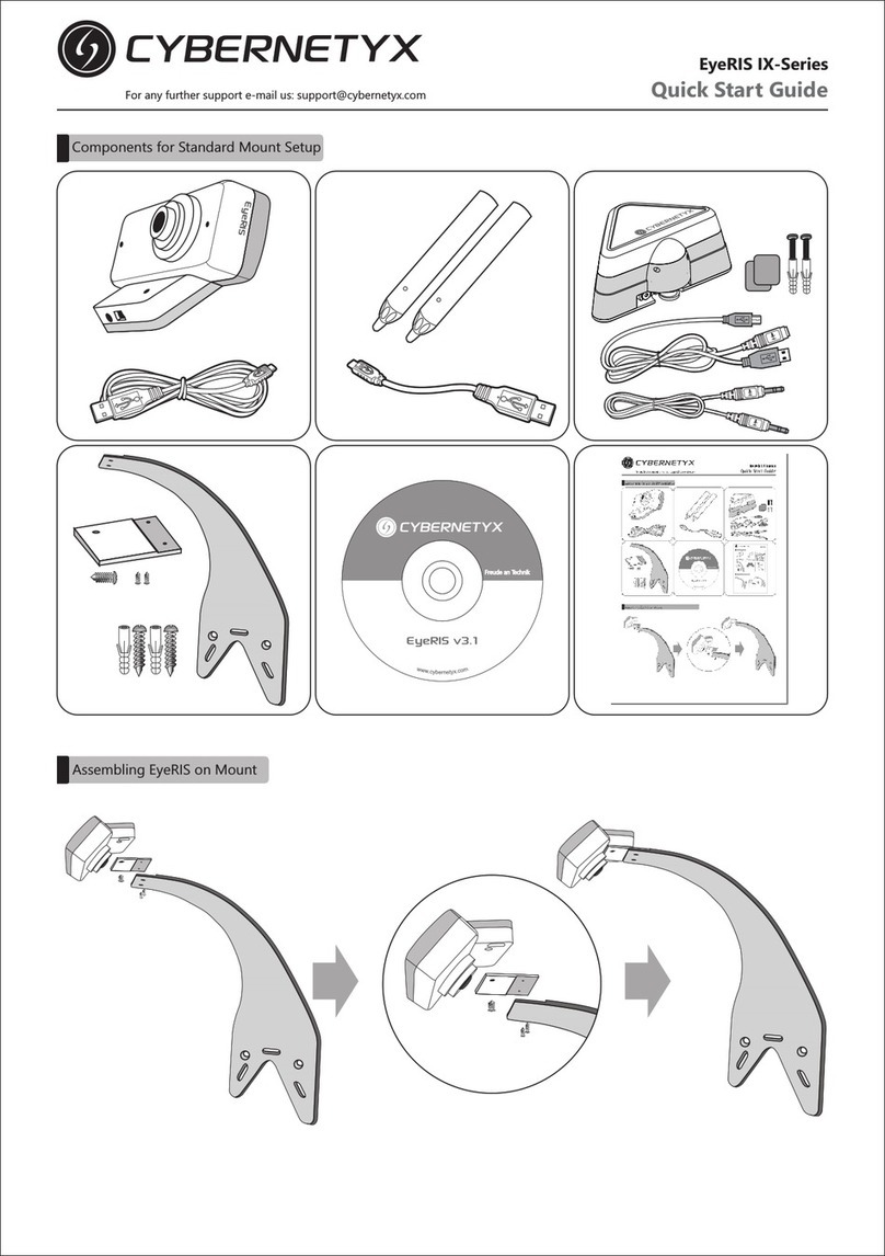 Cybernetyx EyeRIS IX Series quick start guide Cybernetyx EyeRIS IX Series quick start guide
