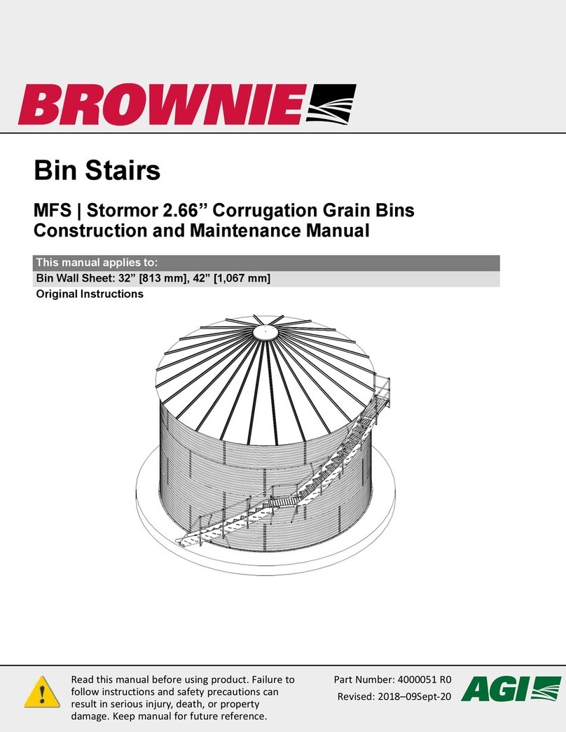 Brownie MFS Bin Stairs Construction and Maintenance Manual