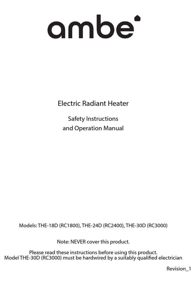 ambe RC3000 Safety instructions and operation manual ambe RC3000 Safety instructions and operation manual