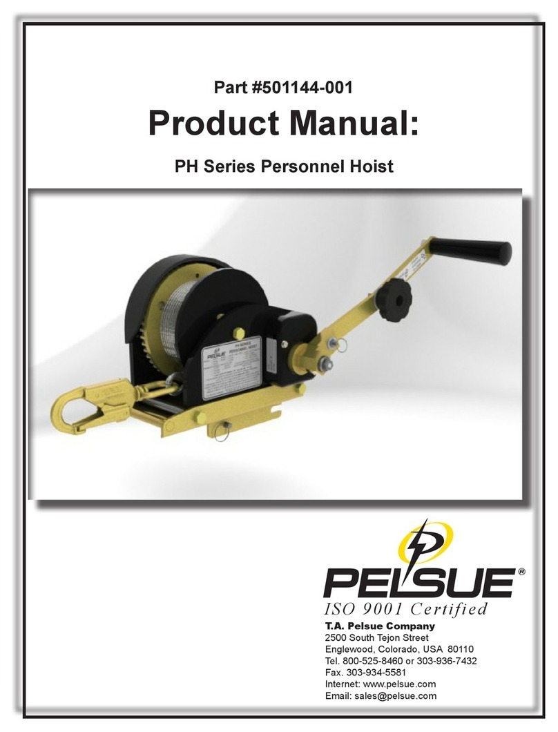 Pelsue PH Series product manual