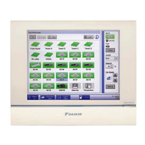 Daikin intelligent Touch Manager BACnet DCM014A51 Quick user guide