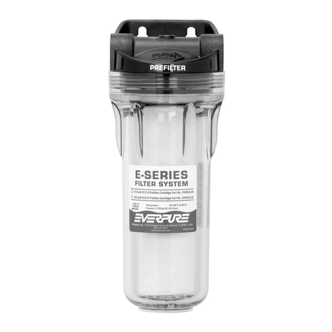 Everpure E10 Series Operating instructions