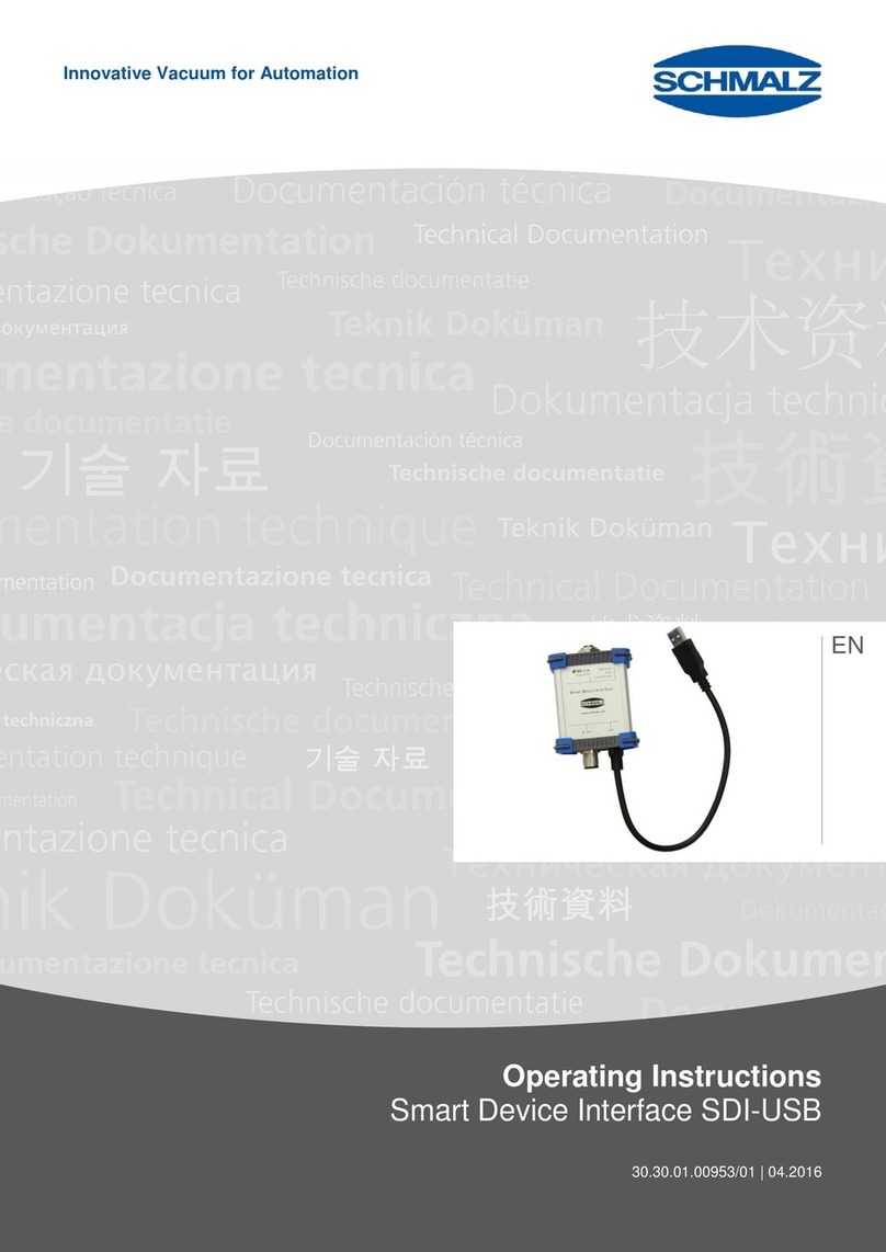 Schmalz SDI-USB operating instructions