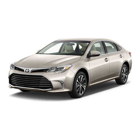 Toyota AVALON 2018 User manual