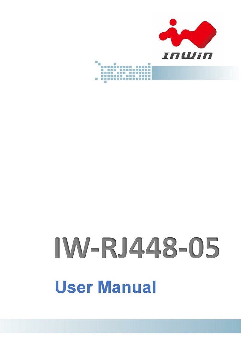 InWin IW-RJ448-05 User manual InWin IW-RJ448-05 User manual
