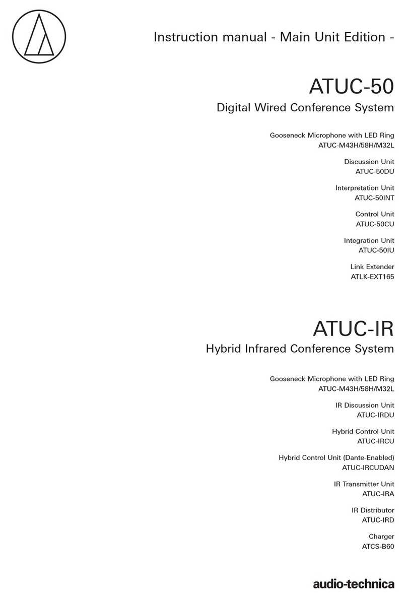 Audio Technica ATUC-50 instruction manual