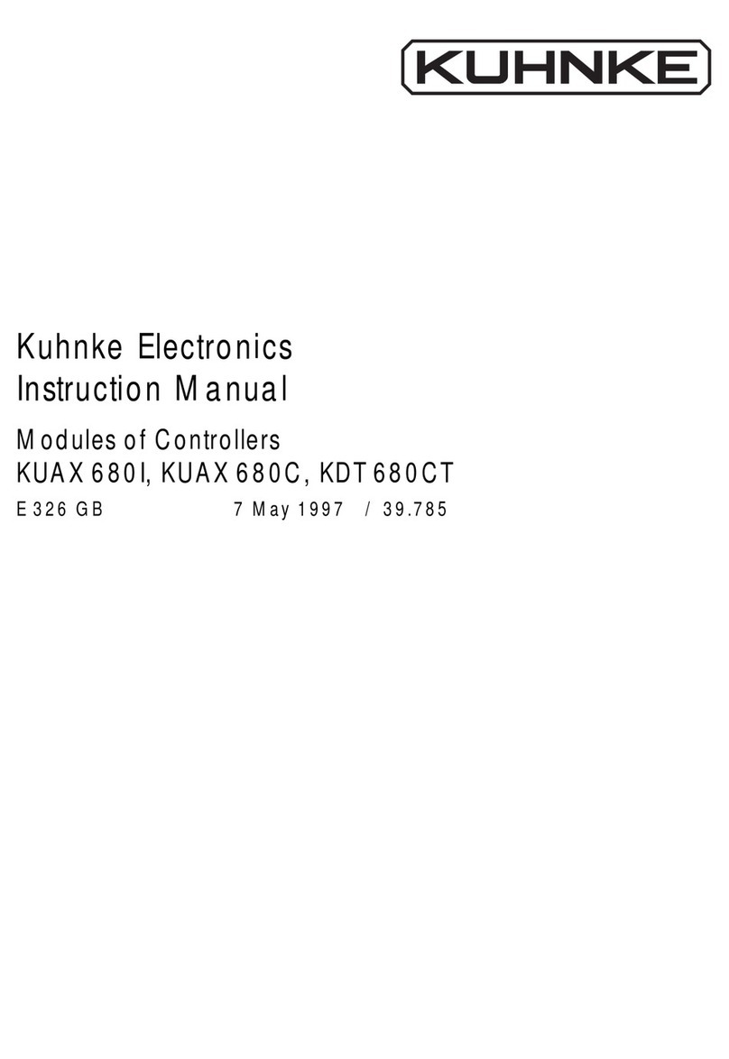 Kuhnke KUAX 680I instruction manual