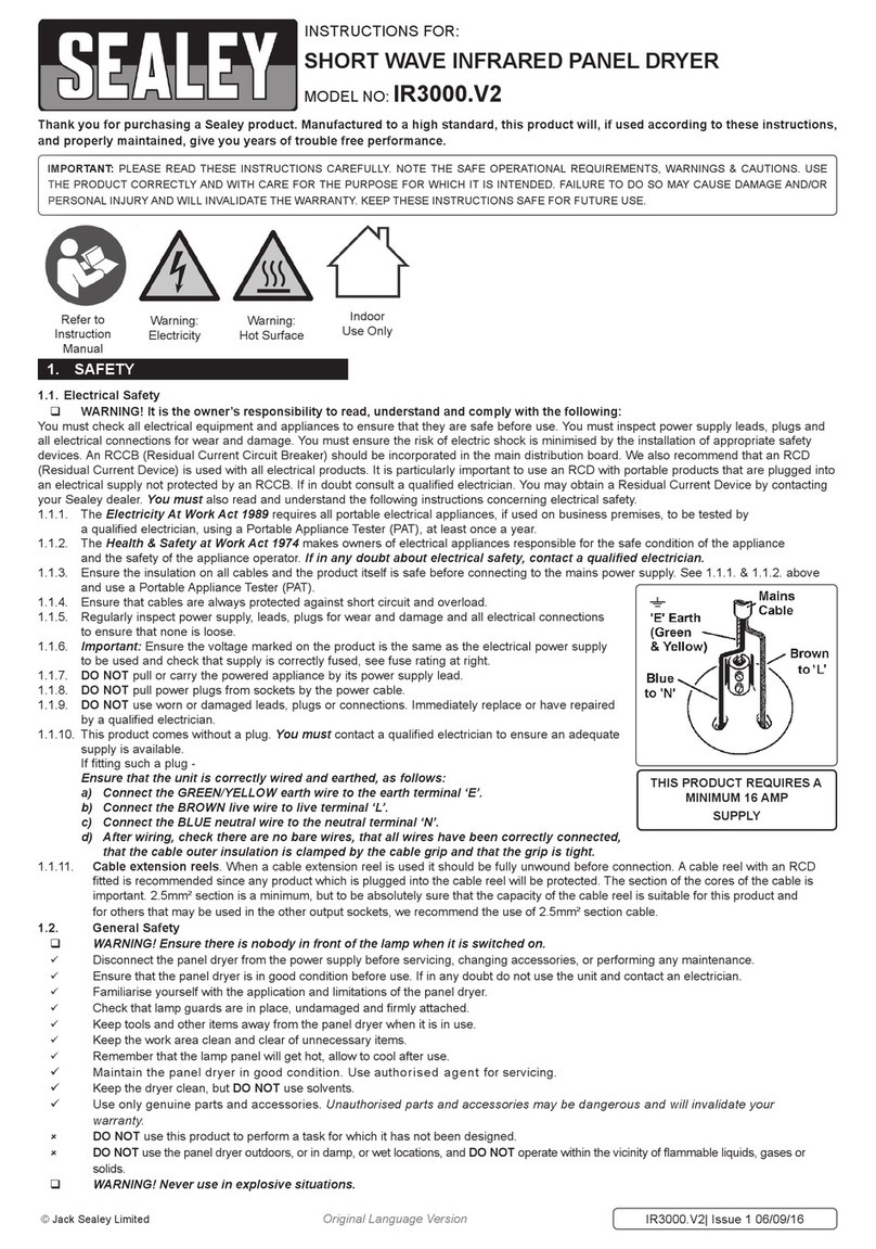 Sealey IR3000.V2 User manual