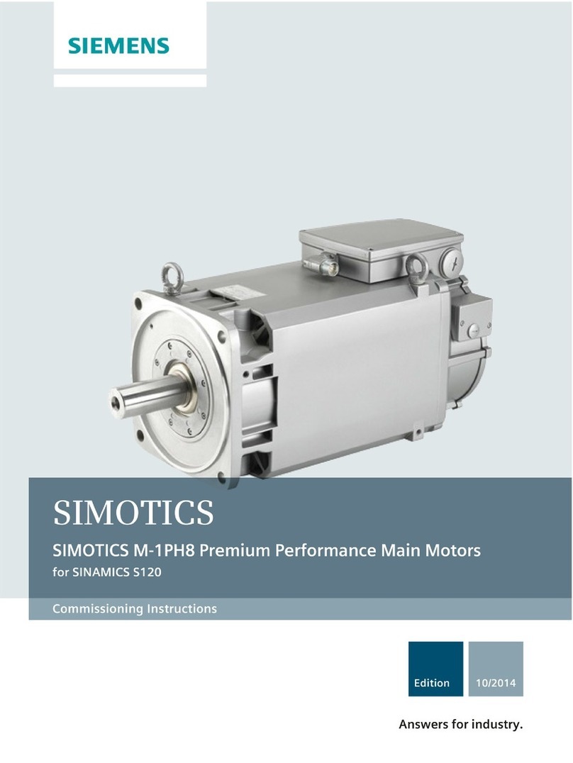 Siemens SIMOTICS M-1PH8 Training manual