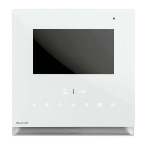 Comelit Icona ViP 6602W Technical manual