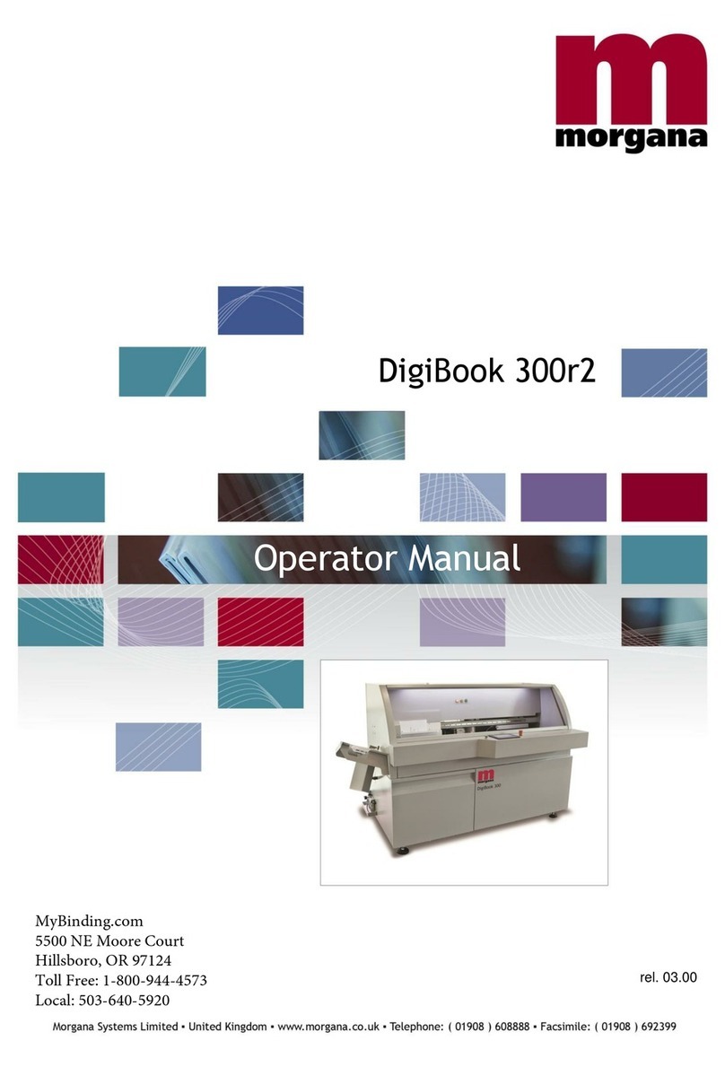 Morgana DigiBook 300r2 Operator's manual