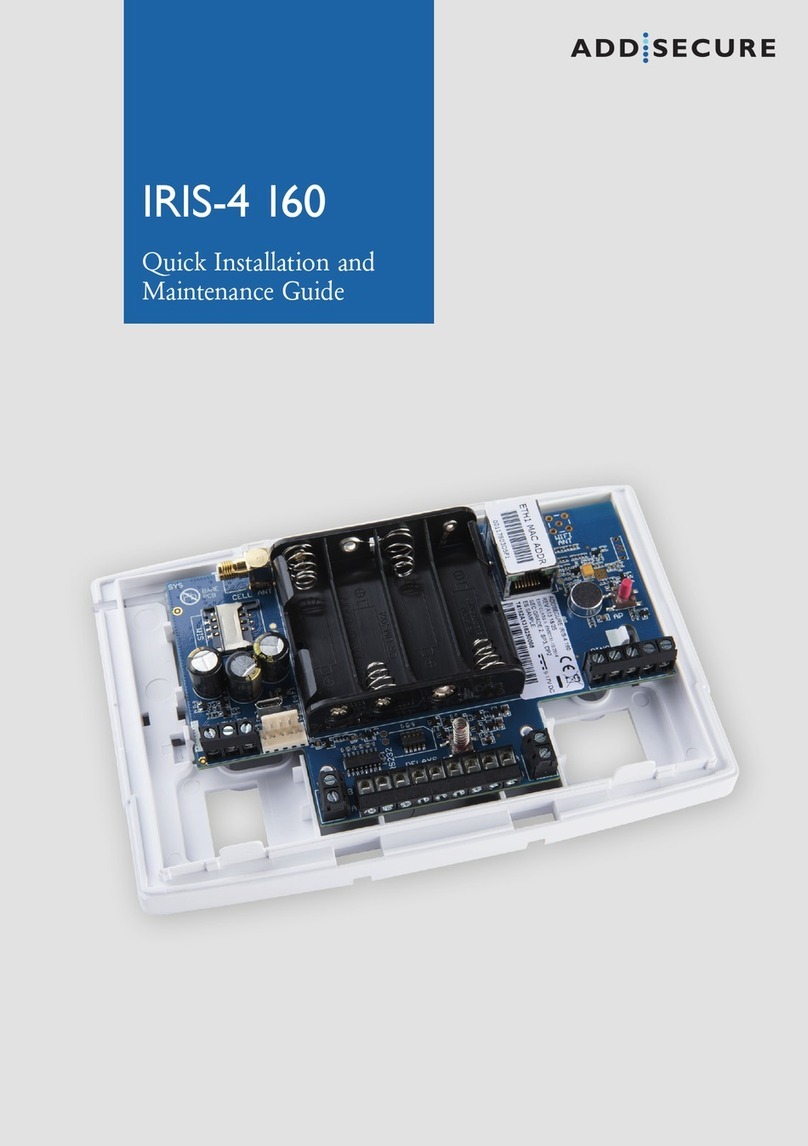 AddSecure IRIS-4 160 Product manual