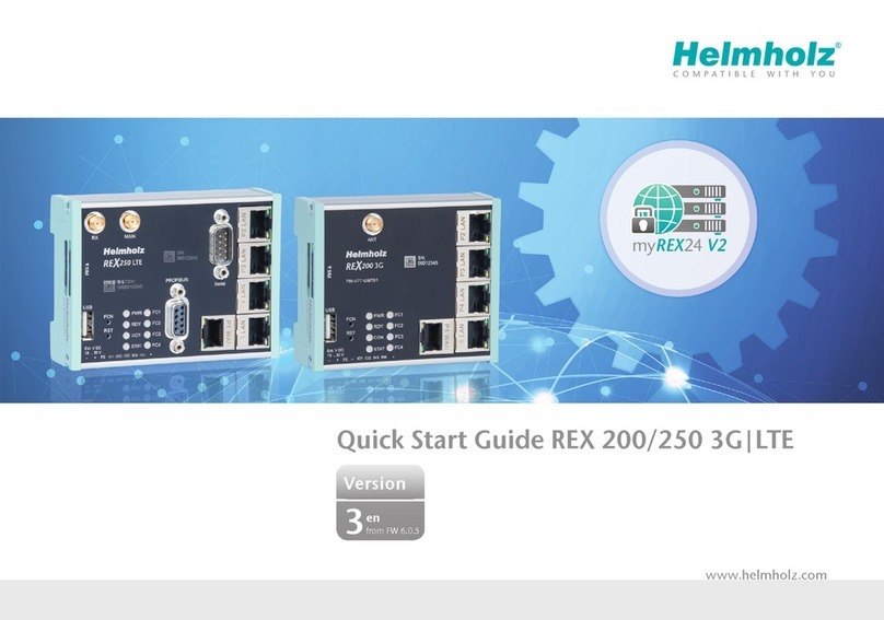Helmholz REX 200 quick start guide