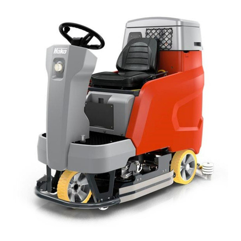 HAKO Scrubmaster B 120 R User manual
