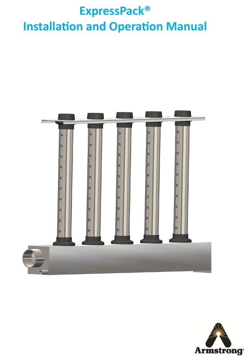 Armstrong ExpressPack Installation and operation manual
