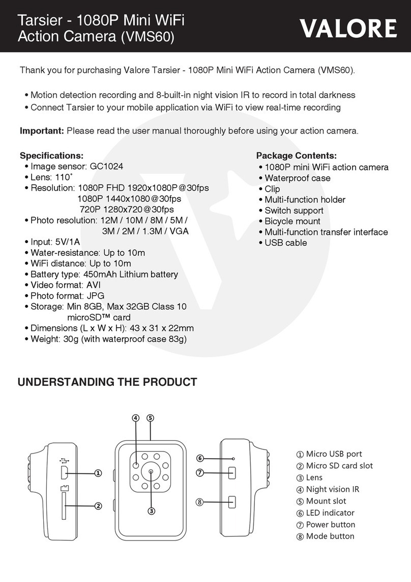 Valore Tarsier - 1080P Mini User manual
