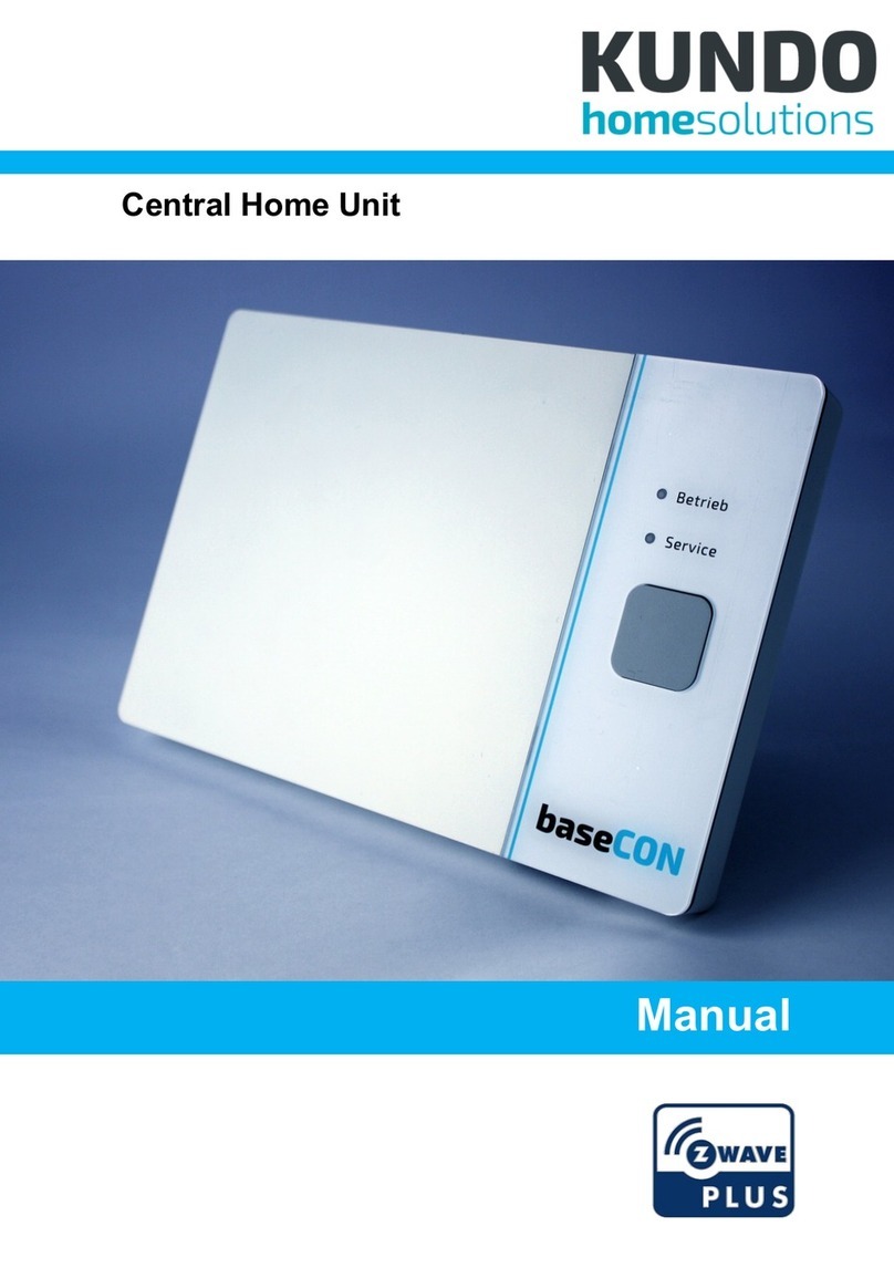 KUNDO Central Home Unit User manual