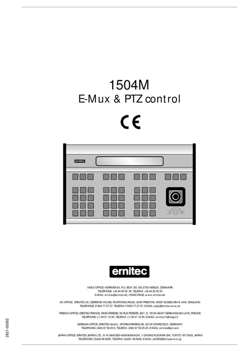 ERNITEC 1504M User manual