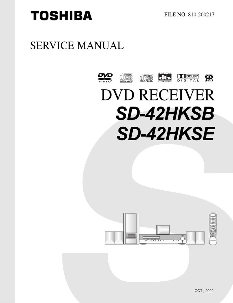 Toshiba SD-42HKSB User manual Toshiba SD-42HKSB User manual