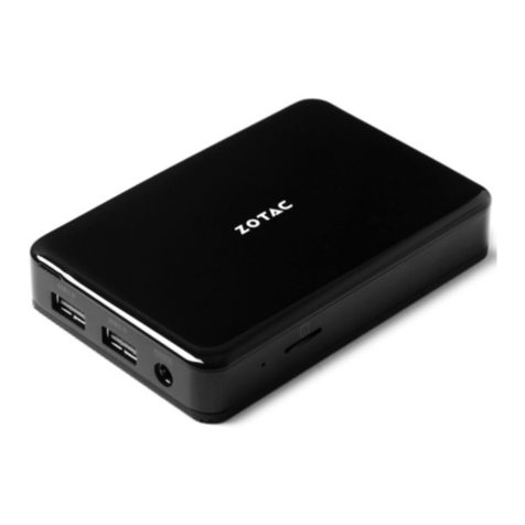Zotac ZBOX P Series User manual