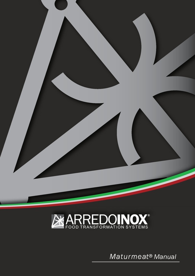 Arredo Inox Maturmeat Series manual
