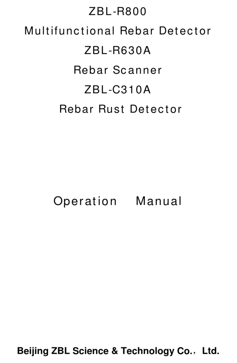 ZBL Science & Technology ZBL-R800 Operation manual