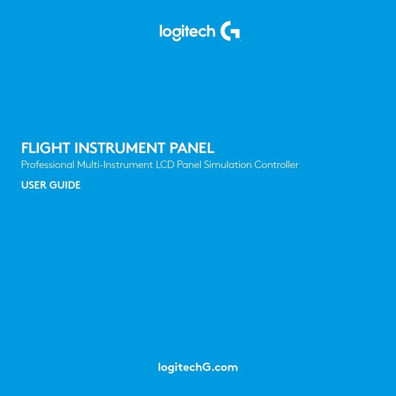 Logitech G FLIGHT INSTRUMENT PANEL user guide