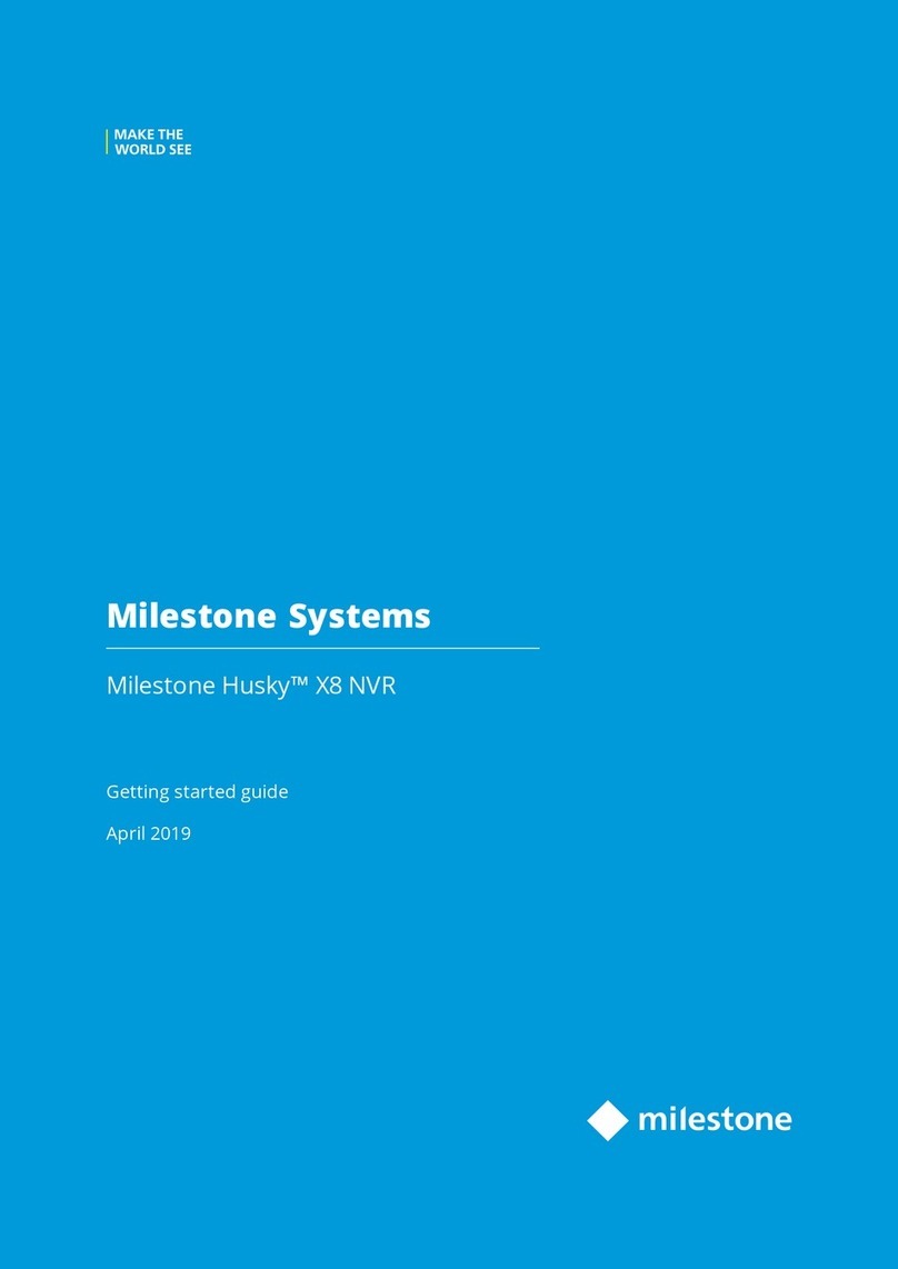Milestone Husky X8 Getting started guide
