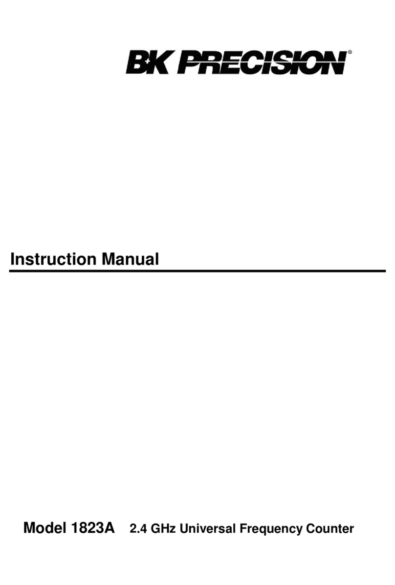 B+K precision 1823a instruction manual
