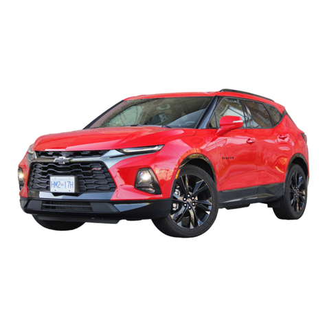 Chevrolet Blazer 2019 Assembly instructions