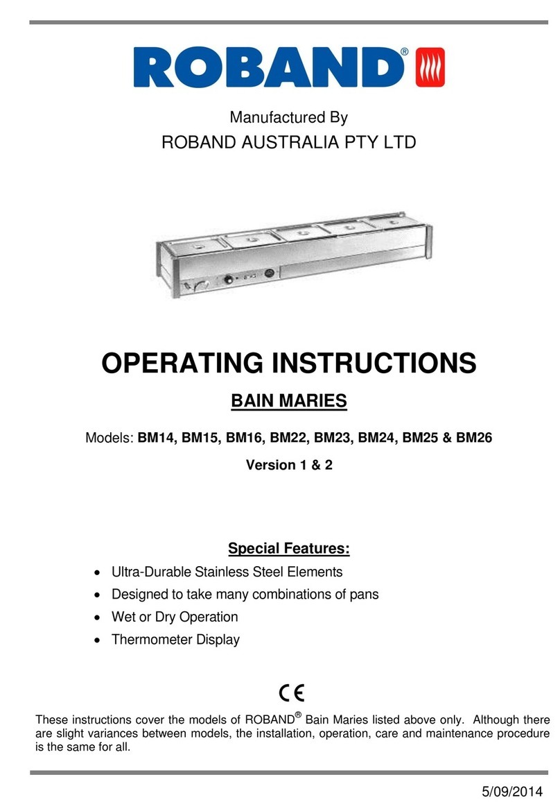 ROBAND BM14 operating instructions