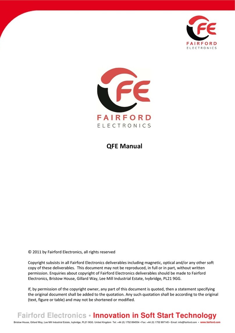 Fairford Electronics QFE Series manual