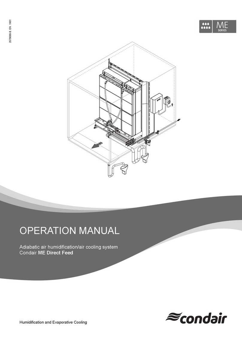 Condair ME series User manual