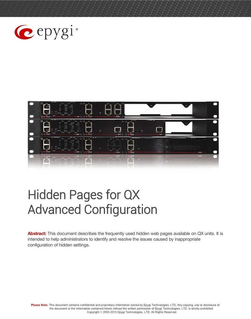 Epygi QX series manual