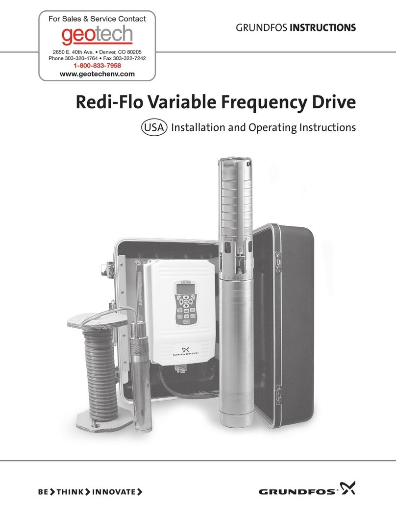 Grundfos Redi-Flo Series User manual