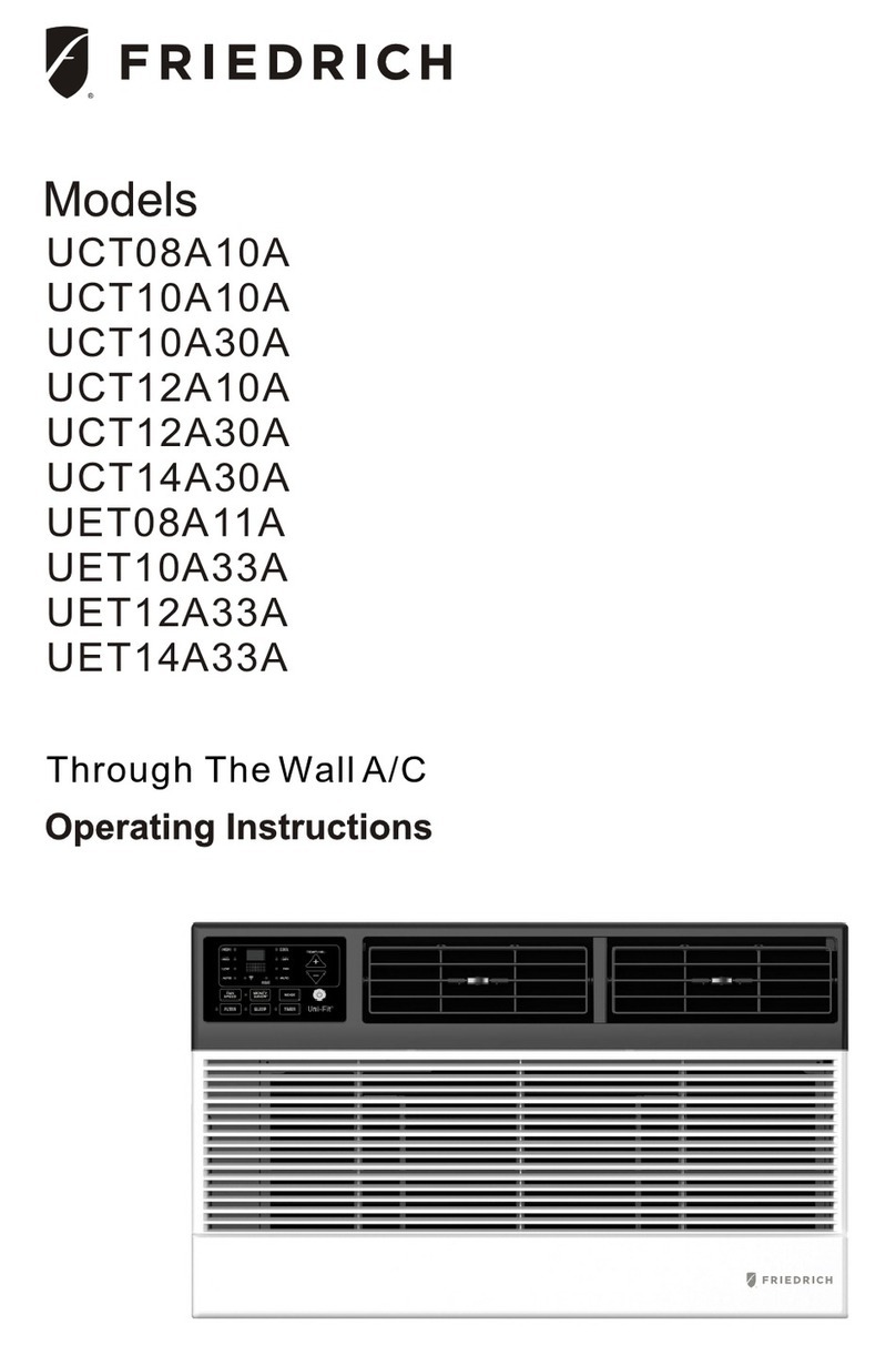Friedrich UCT08A10A User manual