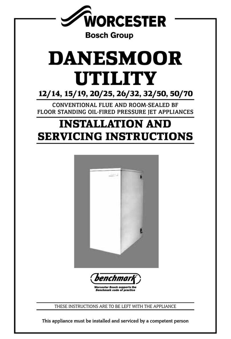 Worcester Benchmark Danesmoor Utility 12/14 User guide Worcester Benchmark Danesmoor Utility 12/14 User guide