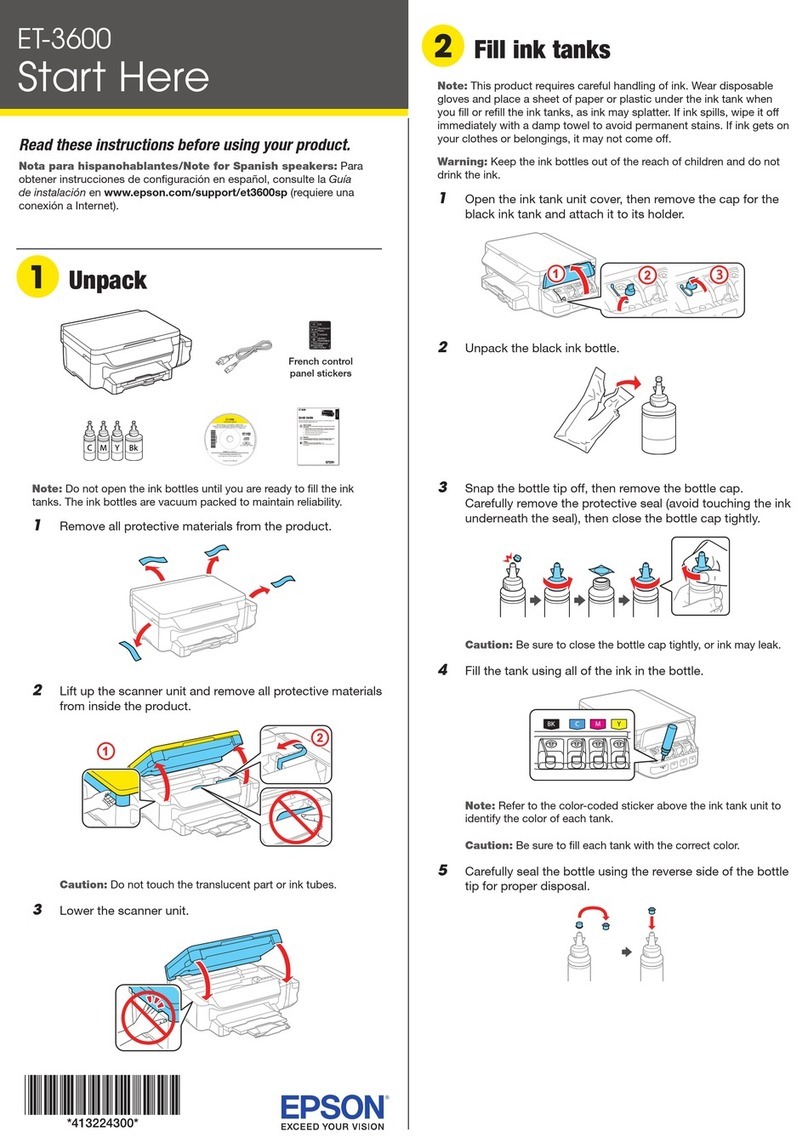 Epson Expression EcoTank ET-3600 Instruction Manual