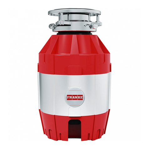 Franke TE-50 User and installation manual
