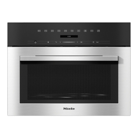 Miele M 7140 TC operating instructions