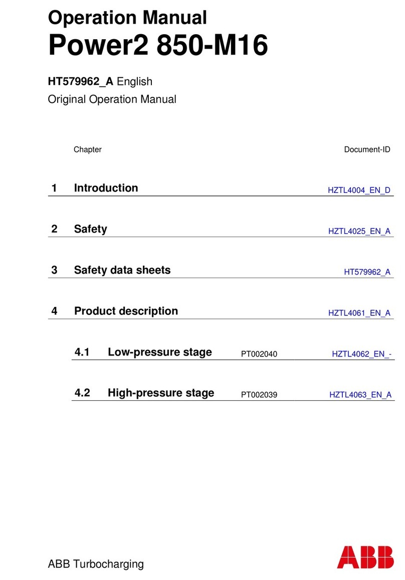 ABB Power2 850-M16 Operation manual