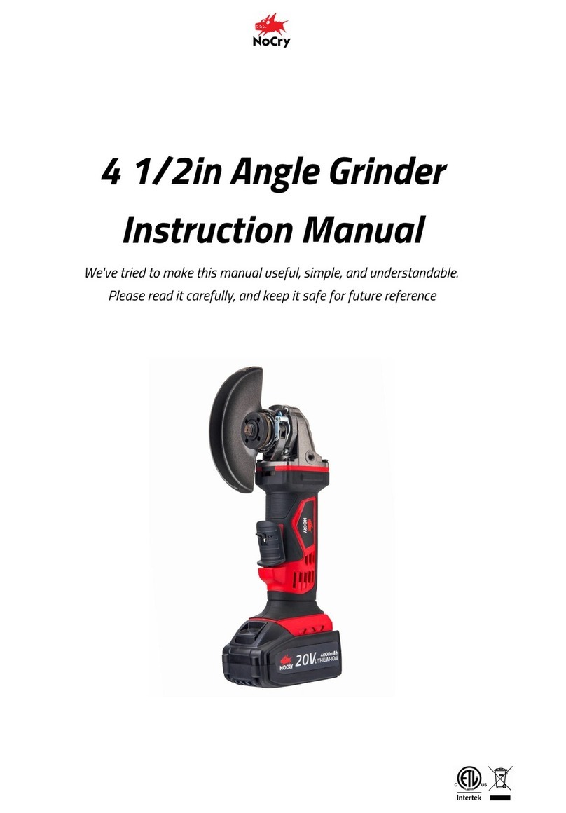 NOCRY NCG-8000 User manual