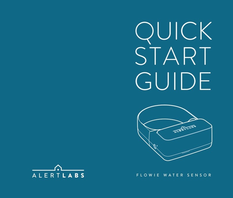 AlertLabs Flowie quick start guide AlertLabs Flowie quick start guide