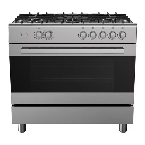 Midea VS96048D Service Manual For Free-standing Oven